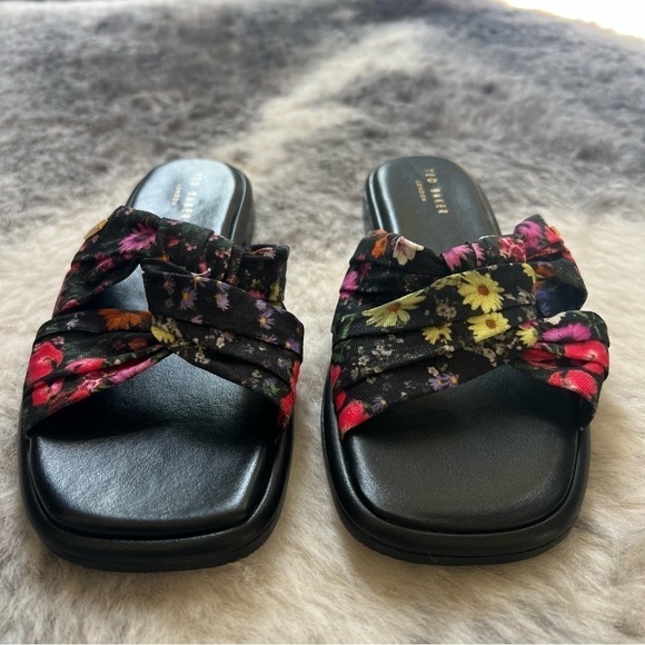 Ted Baker London Ashina Knotted Mule Sandals - Picture 5 of 6